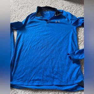 Underarmour Mens L/S Pullover large blue